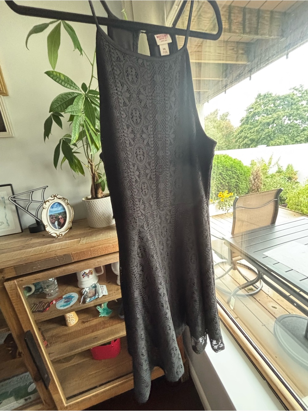 Black Lace A-Line Sundress